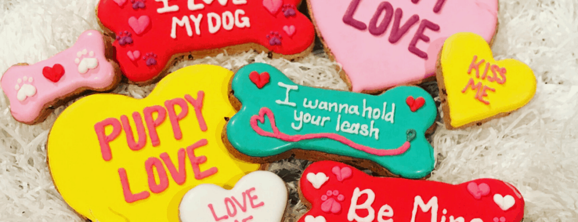 gluten free organic dog treats for valentines day