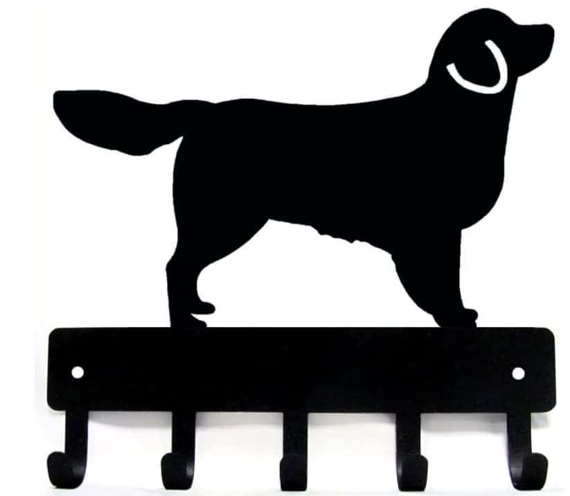 dog leash wall hanger, dog christmas gifts, dog gifts
